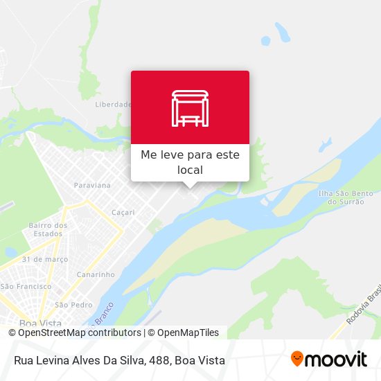 Rua Levina Alves Da Silva, 488 mapa