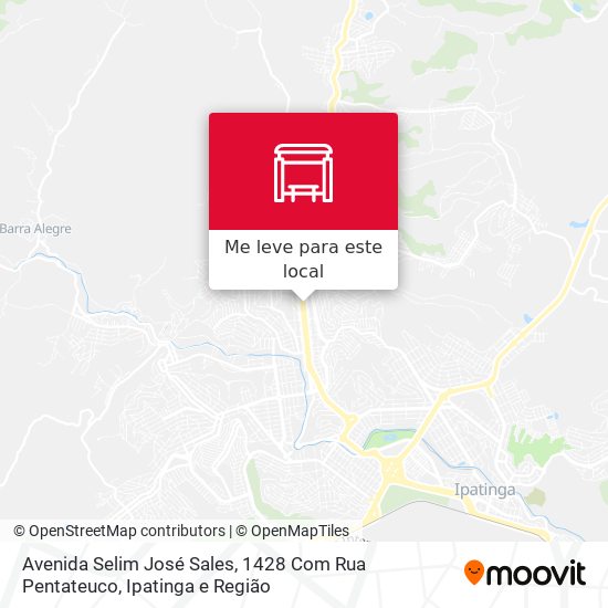 Avenida Selim José Sales, 1428 Com Rua Pentateuco mapa