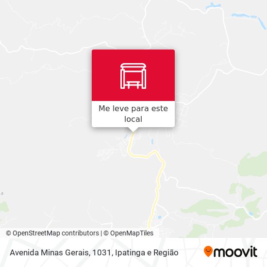 Avenida Minas Gerais, 1031 mapa