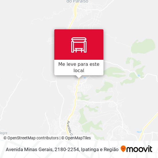 Avenida Minas Gerais, 2180-2254 mapa