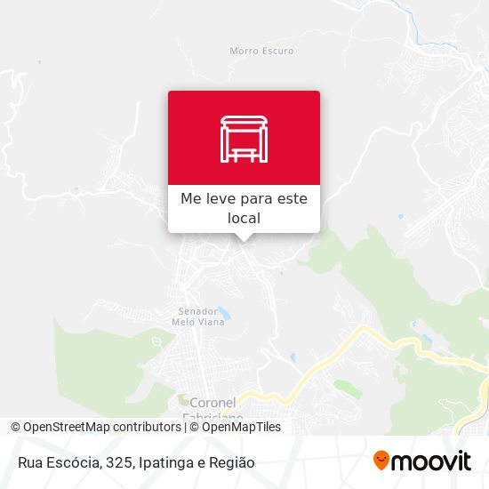 Rua Escócia, 325 mapa