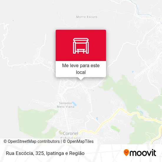 Rua Escócia, 325 mapa