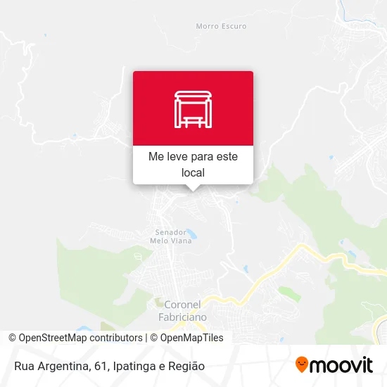 Rua Argentina, 61 mapa