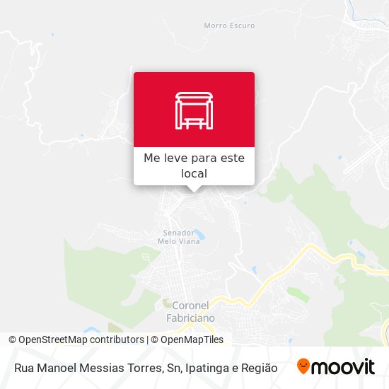 Rua Manoel Messias Torres, Sn mapa