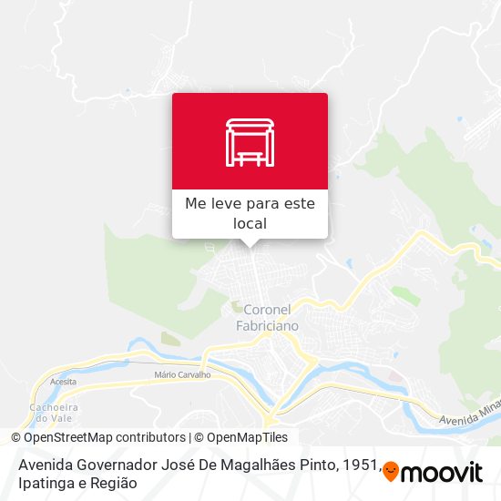 Avenida Governador José De Magalhães Pinto, 1951 mapa