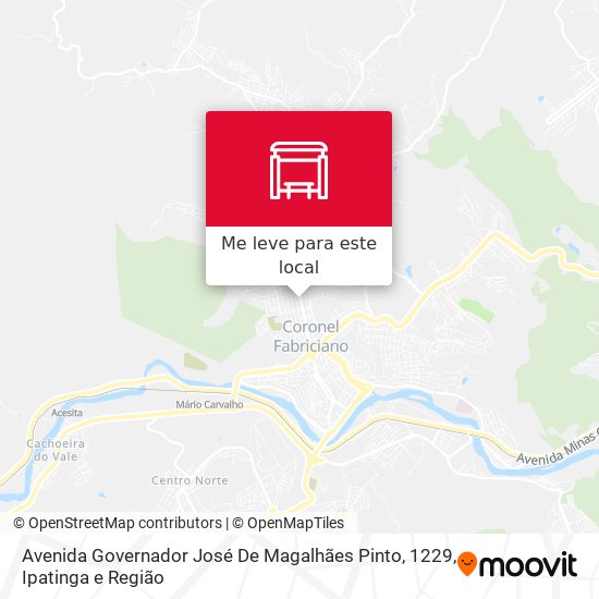 Avenida Governador José De Magalhães Pinto, 1229 mapa