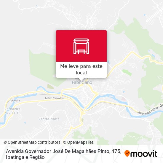 Avenida Governador José De Magalhães Pinto, 475 mapa