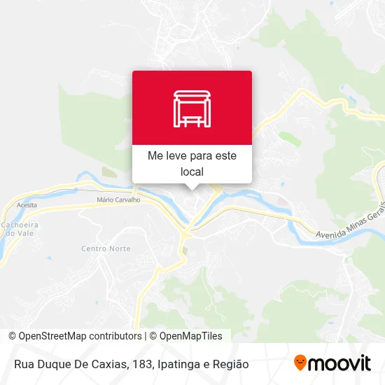 Rua Duque De Caxias, 183 mapa