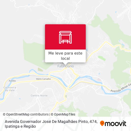 Avenida Governador José De Magalhães Pinto, 474 mapa