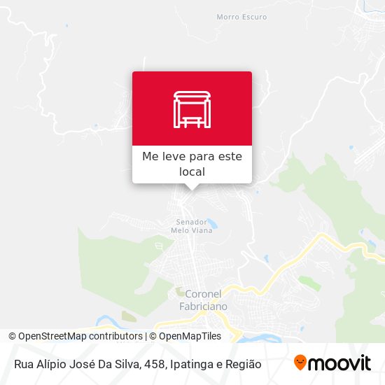 Rua Alípio José Da Silva, 458 mapa