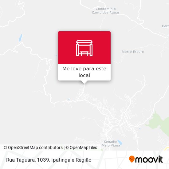 Rua Taguara, 1039 mapa