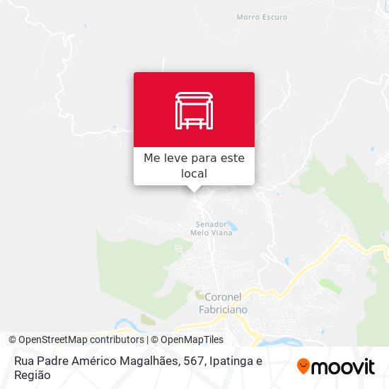 Rua Padre Américo Magalhães, 567 mapa