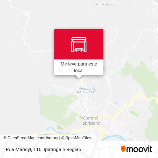 Rua Maricyl, 110 mapa