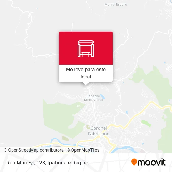 Rua Maricyl, 123 mapa
