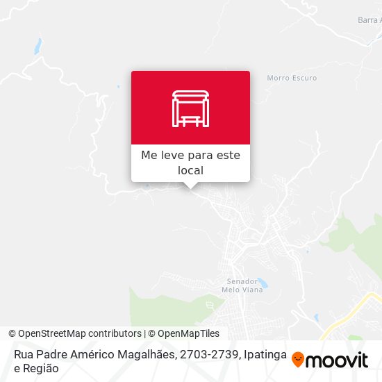 Rua Padre Américo Magalhães, 2703-2739 mapa