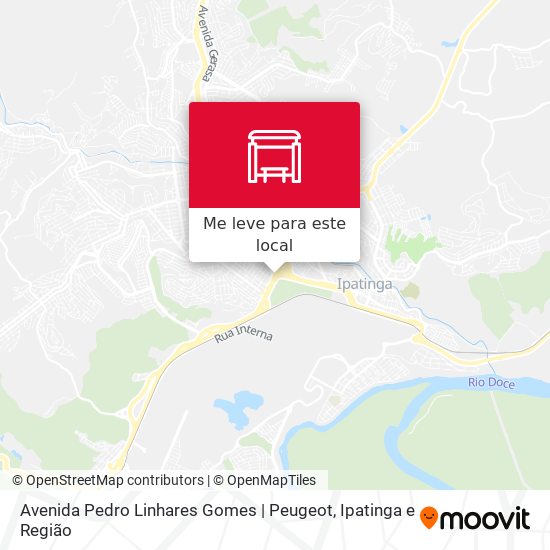 Avenida Pedro Linhares Gomes | Peugeot mapa