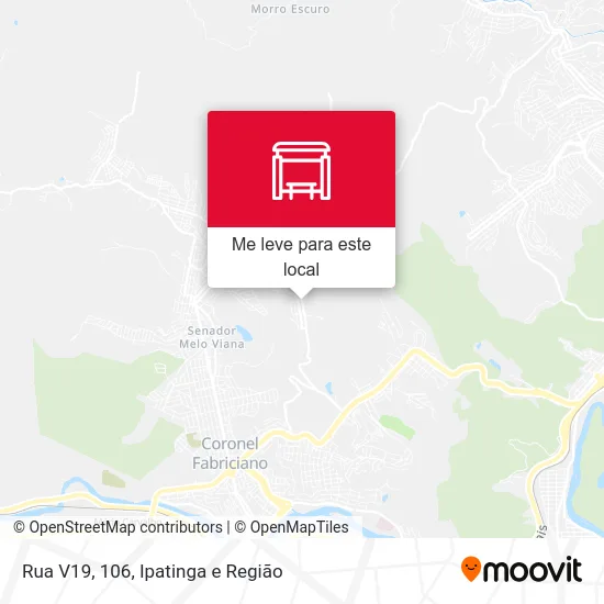 Rua V19, 106 mapa