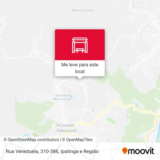 Rua Venezuela, 310-386 mapa