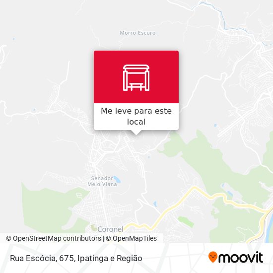 Rua Escócia, 675 mapa