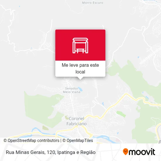 Rua Minas Gerais, 120 mapa