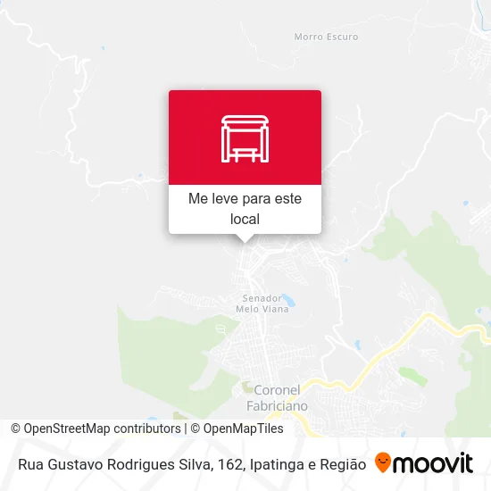 Rua Gustavo Rodrigues Silva, 162 mapa