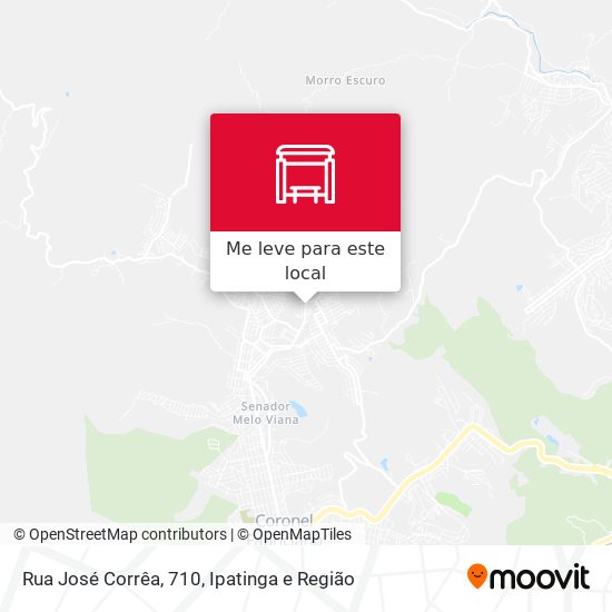 Rua José Corrêa, 710 mapa