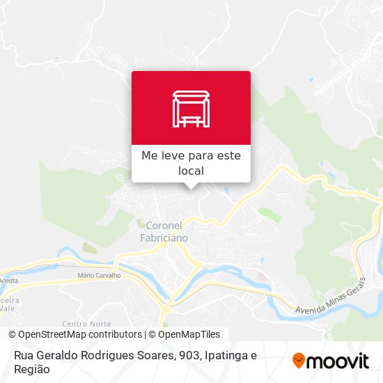 Rua Geraldo Rodrigues Soares, 903 mapa