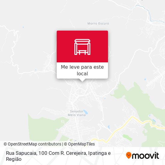 Rua Sapucaia, 100 Com R. Cerejeira mapa