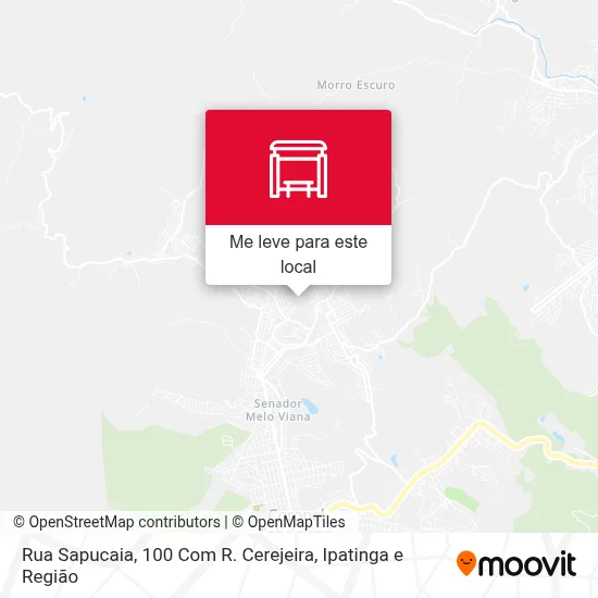 Rua Sapucaia, 100 Com R. Cerejeira mapa