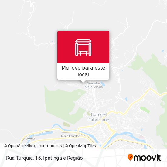 Rua Turquia, 15 mapa