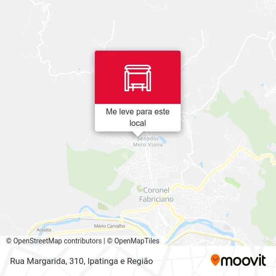 Rua Margarida, 310 mapa