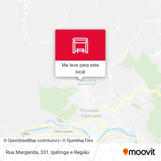 Rua Margarida, 331 mapa