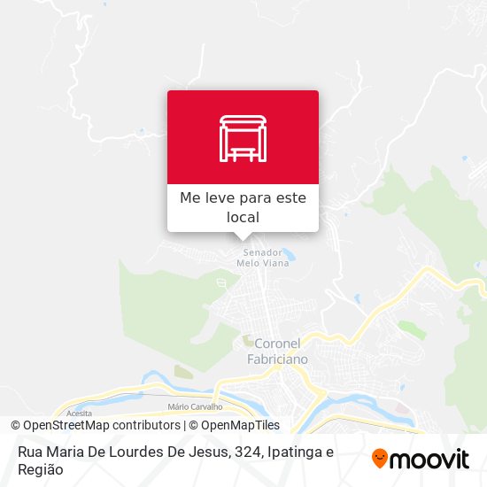 Rua Maria De Lourdes De Jesus, 324 mapa