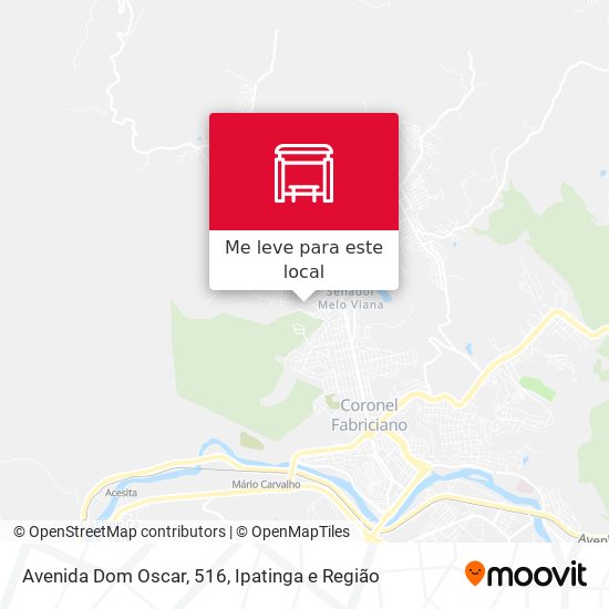Avenida Dom Oscar, 516 mapa