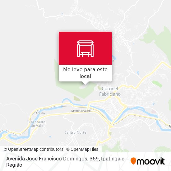 Avenida José Francisco Domingos, 359 mapa