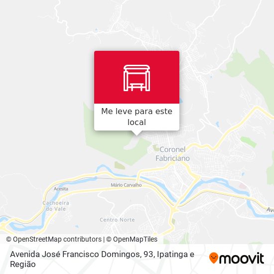 Avenida José Francisco Domingos, 93 mapa