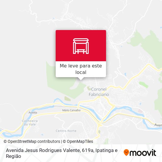 Avenida Jesus Rodrigues Valente, 619a mapa