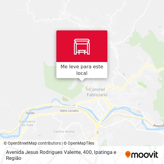 Avenida Jesus Rodrigues Valente, 400 mapa