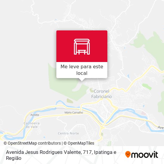 Avenida Jesus Rodrigues Valente, 717 mapa