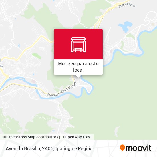 Avenida Brasília, 2405 mapa