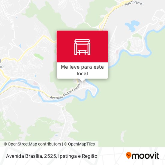 Avenida Brasília, 2525 mapa