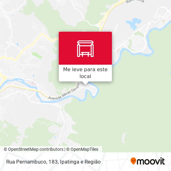 Rua Pernambuco, 183 mapa