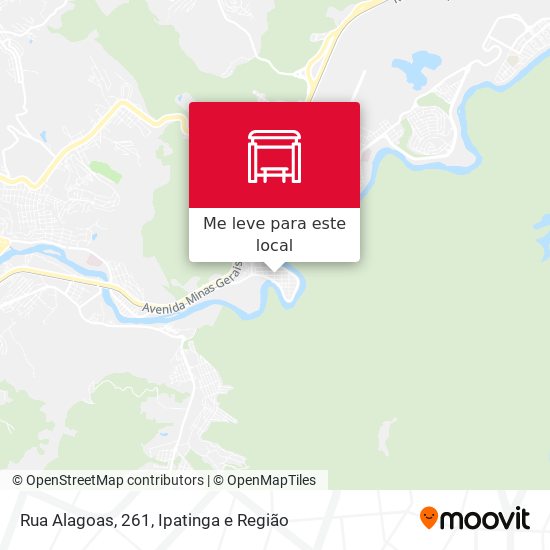 Rua Alagoas, 261 mapa