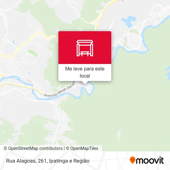 Rua Alagoas, 261 mapa