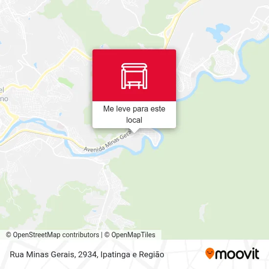 Rua Minas Gerais, 2934 mapa