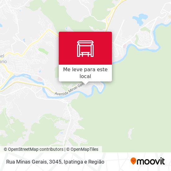 Rua Minas Gerais, 3045 mapa