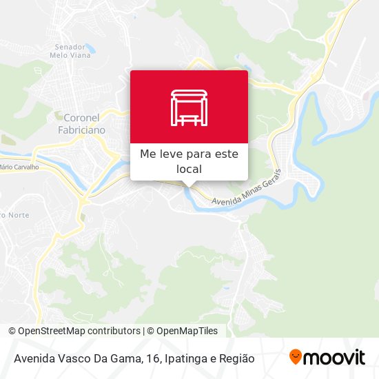 Avenida Vasco Da Gama, 16 mapa