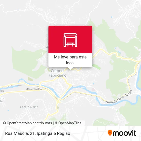 Rua Maucia, 21 mapa