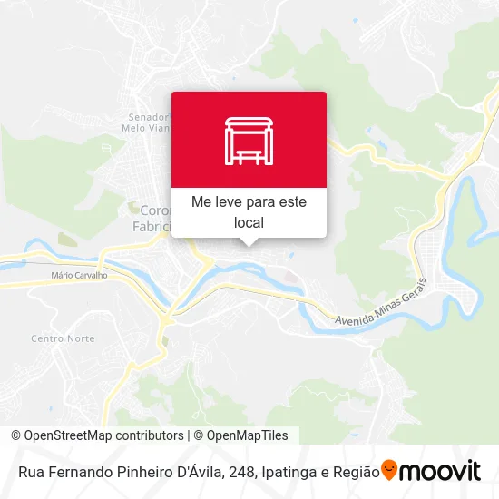 Rua Fernando Pinheiro D'Ávila, 248 mapa