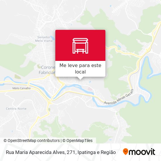 Rua Maria Aparecida Alves, 271 mapa